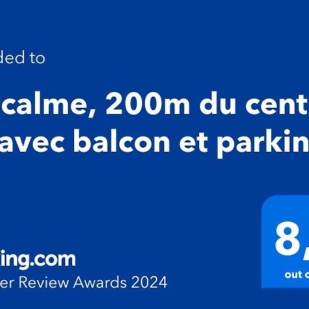 Au Calme, 200M Du Centre T2 Avec Balcon Et Parking Cassis Exterior foto